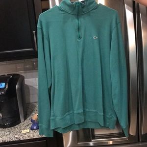 Men's quarter zip pull over